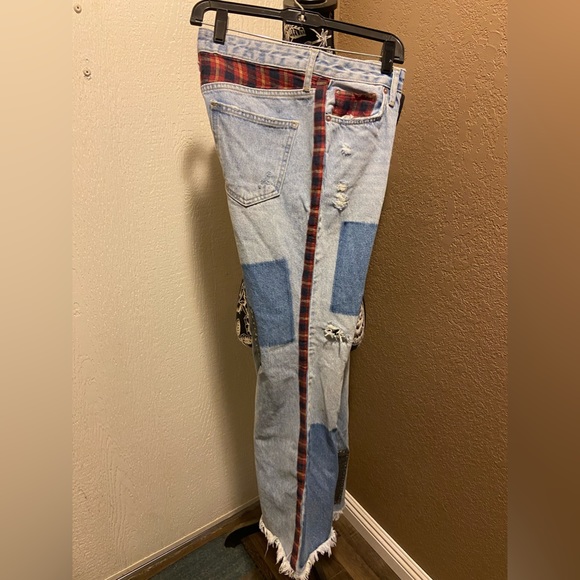 NWOT We The Free patchwork jeans - Picture 6 of 12